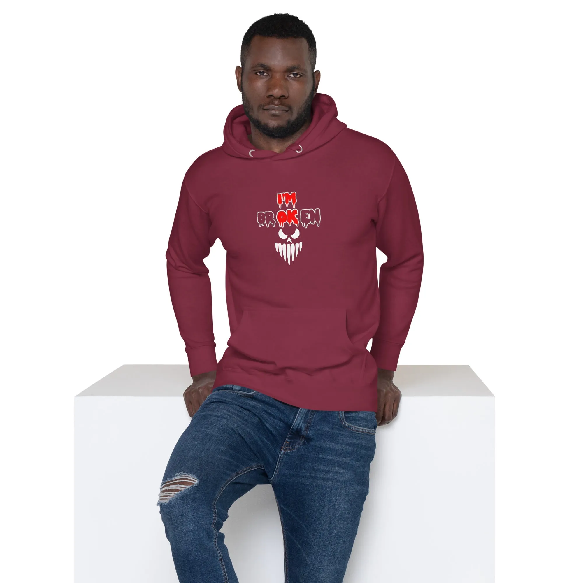 Shoreline Offroad I'm Broken 3-Panel Hoodie