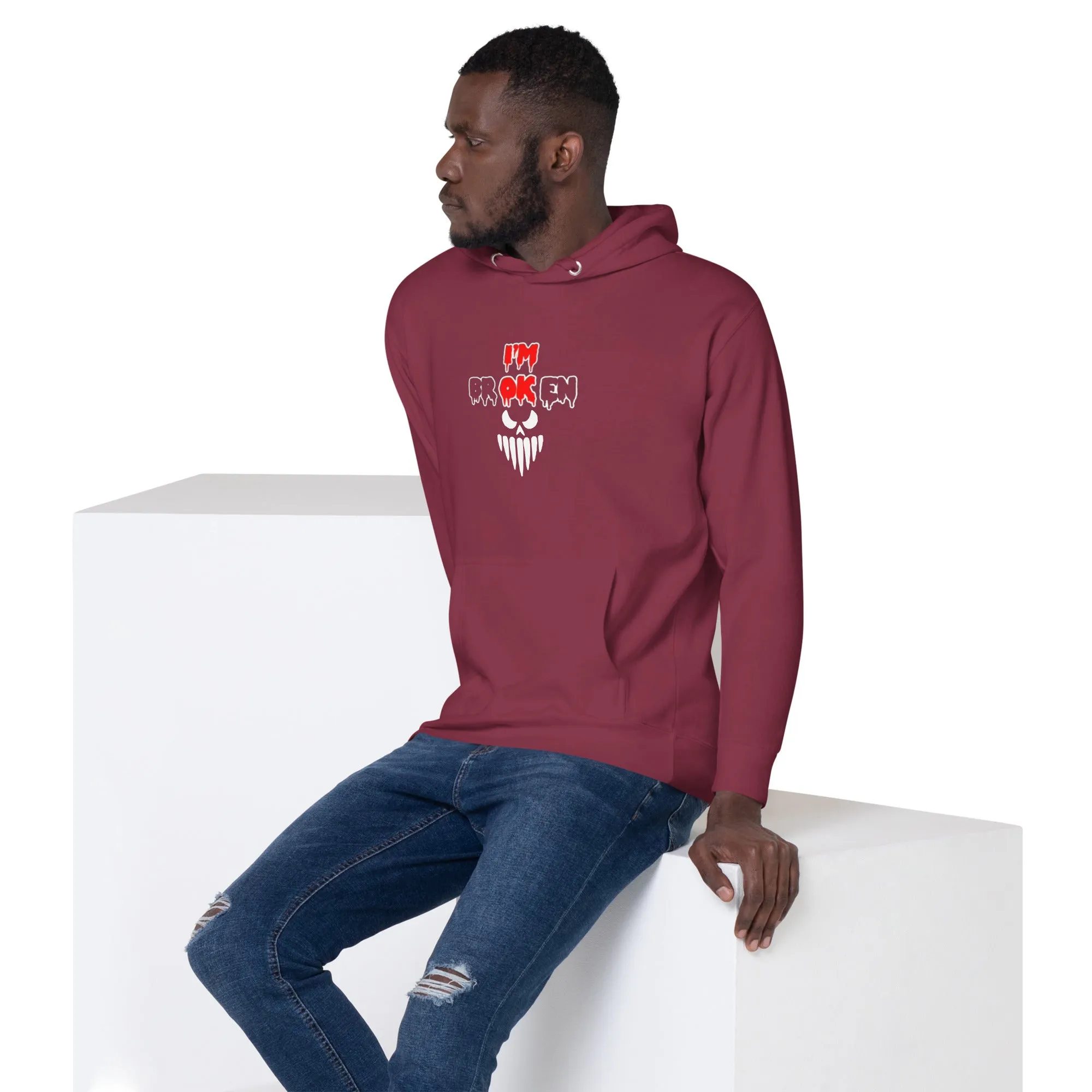 Shoreline Offroad I'm Broken 3-Panel Hoodie