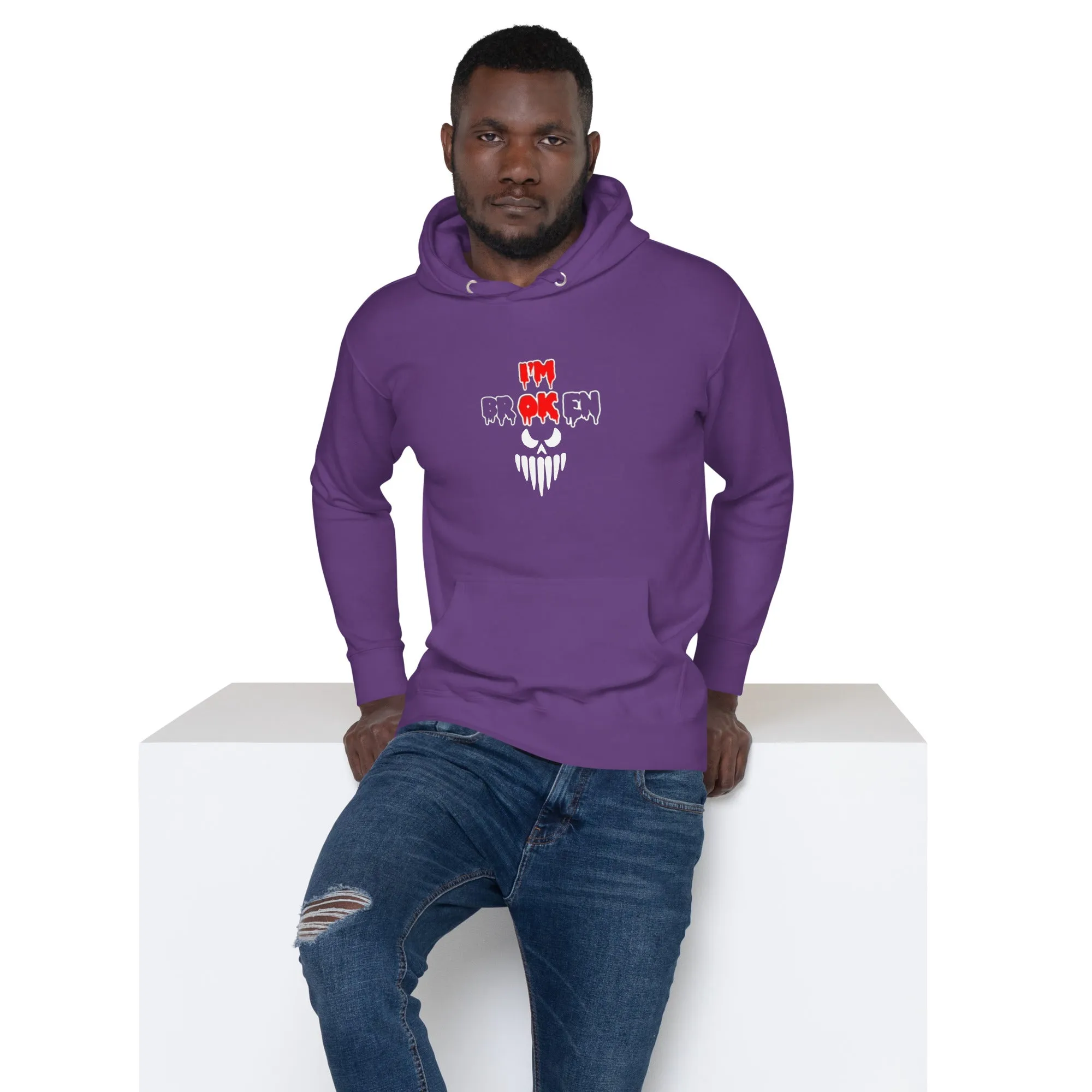 Shoreline Offroad I'm Broken 3-Panel Hoodie