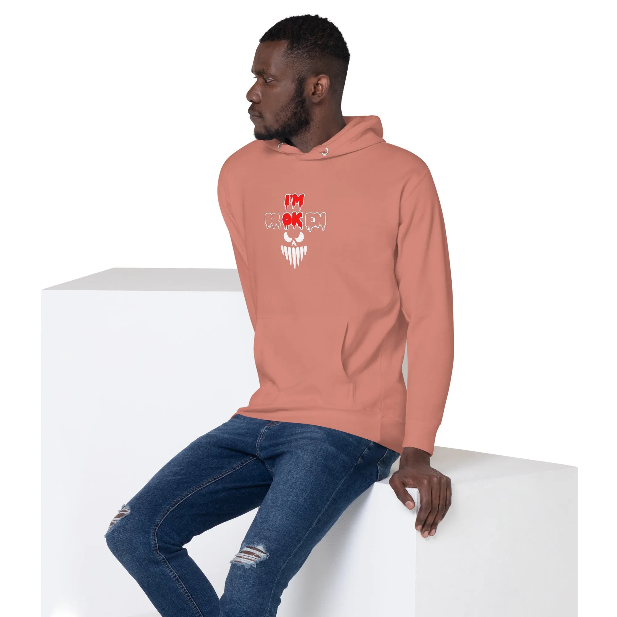 Shoreline Offroad I'm Broken 3-Panel Hoodie