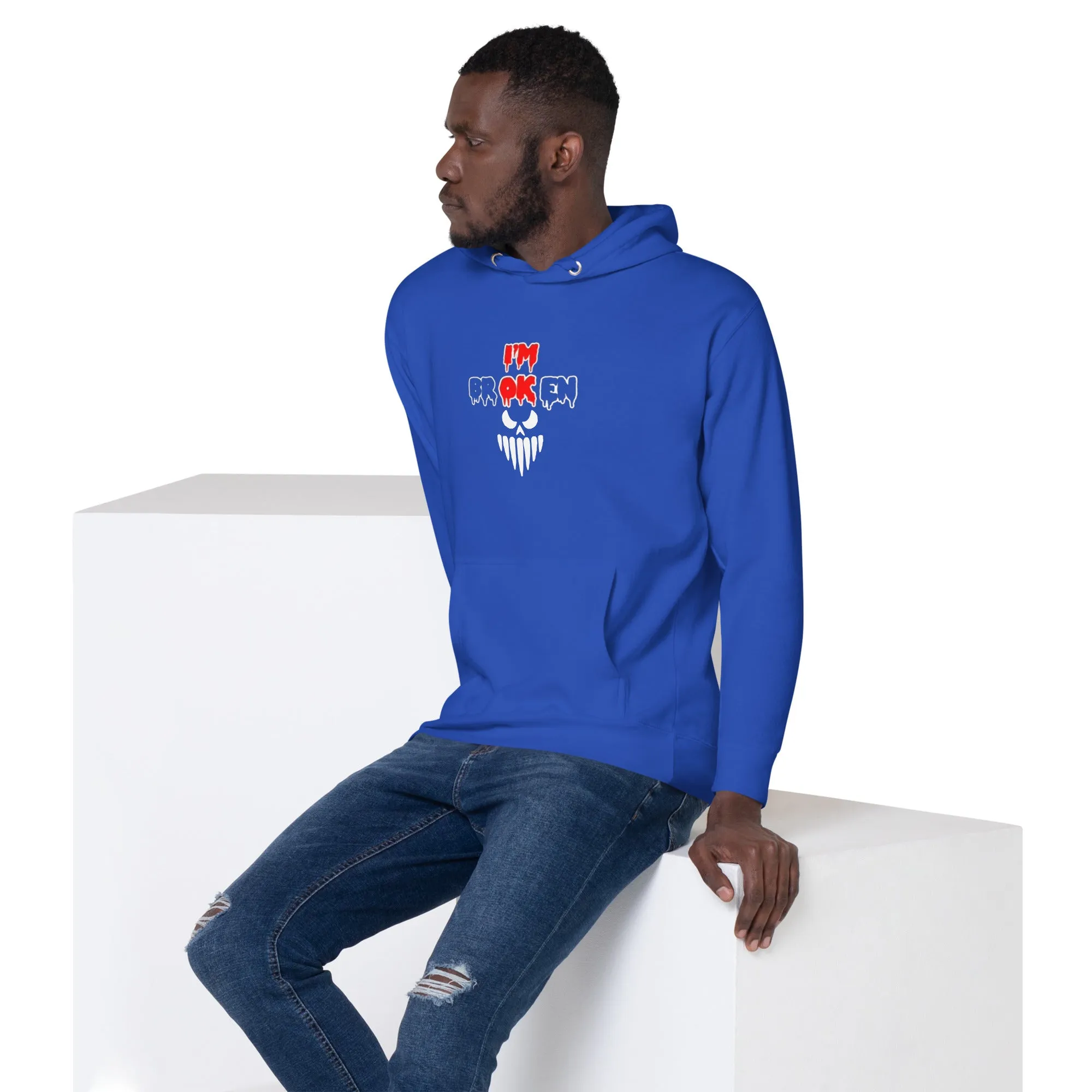 Shoreline Offroad I'm Broken 3-Panel Hoodie