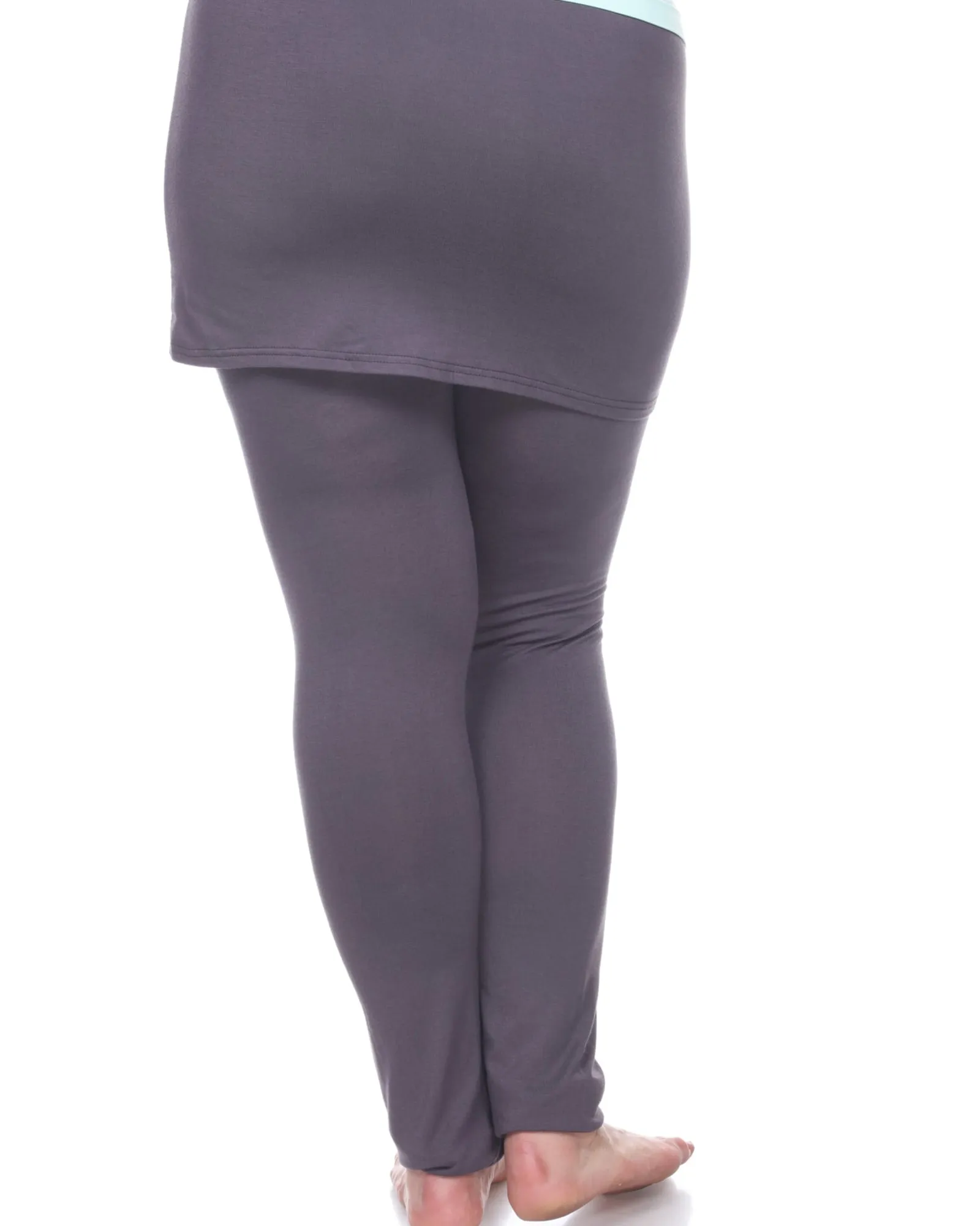 Skirted Leggings | Charcoal
