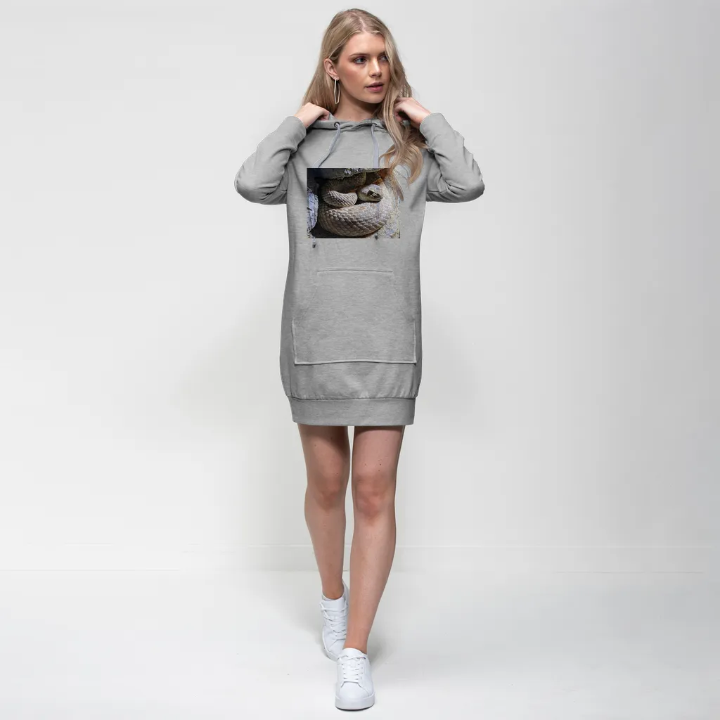 Snake Premium Adult Hoodie Dress