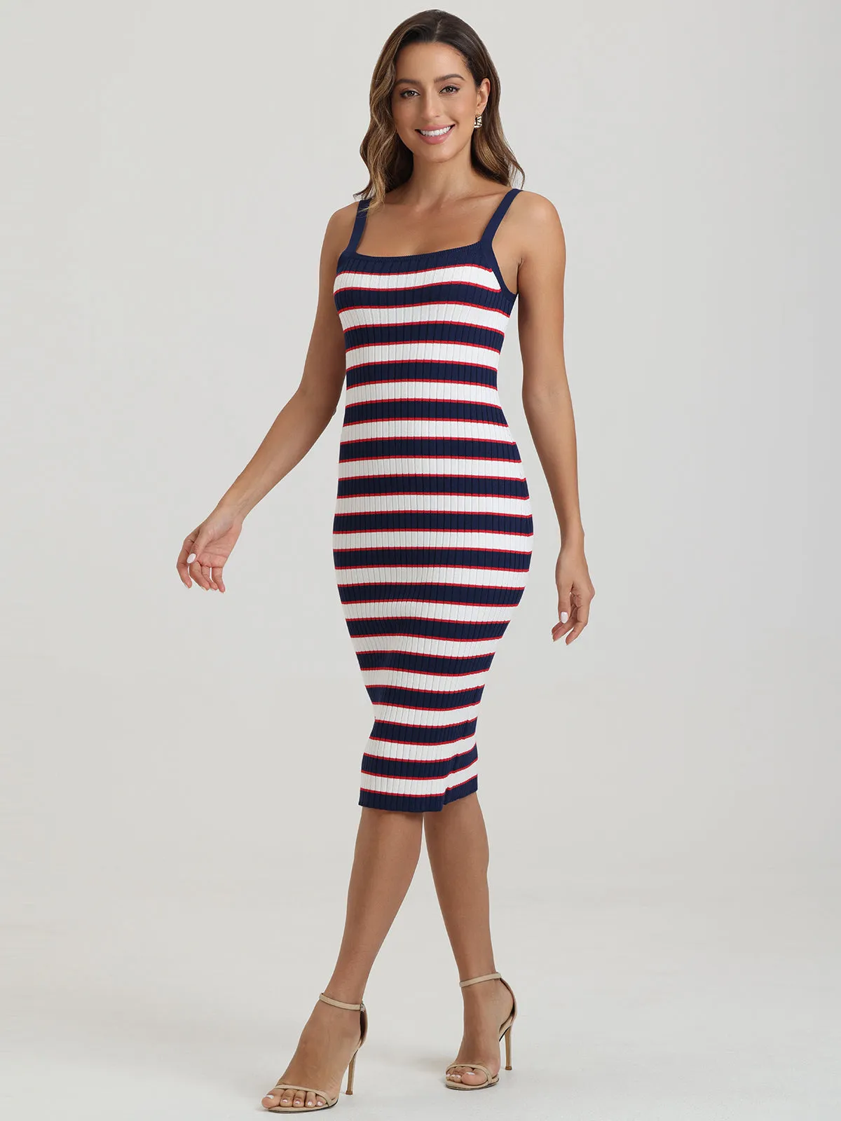 Stripe Slip Dress