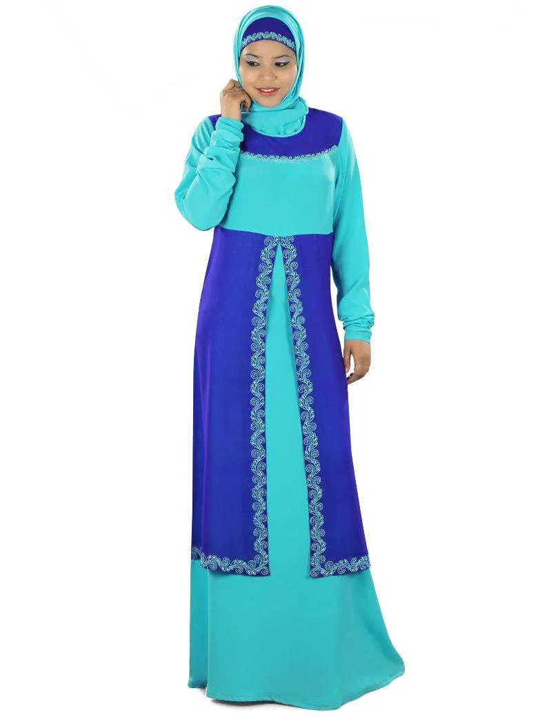 Suheera Dual Layer Abaya