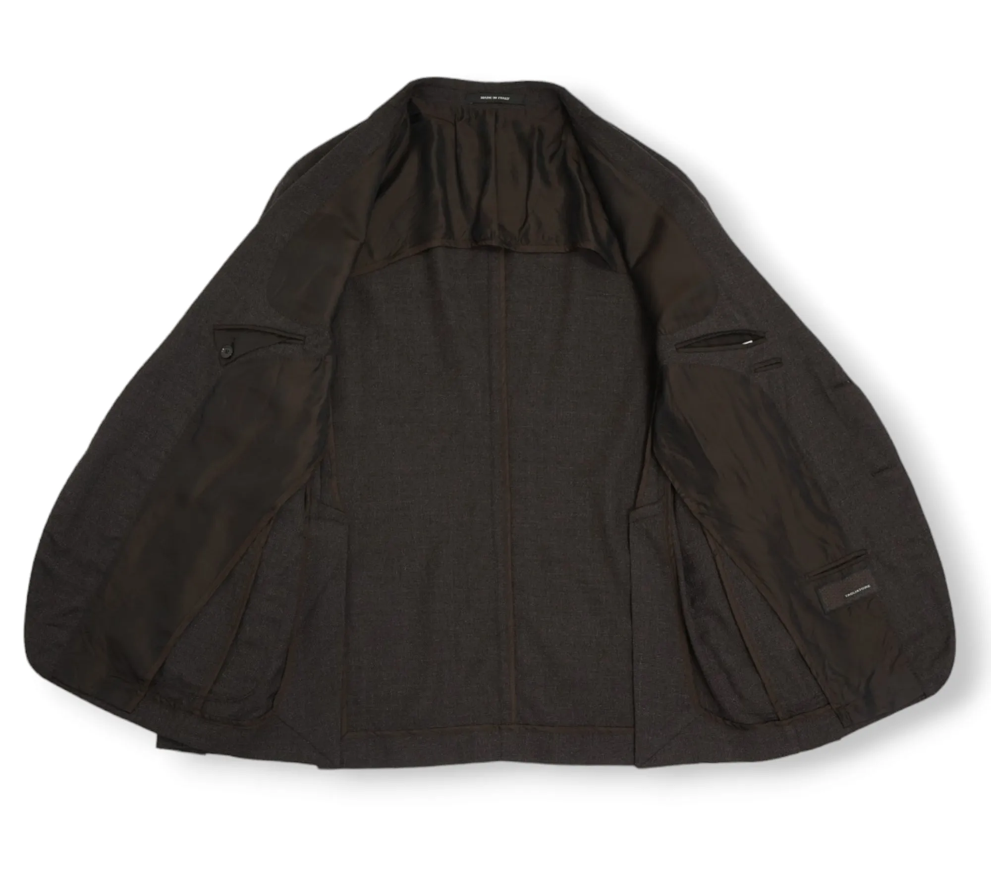 Tagliatore - Dark Brown Super 110's Virgin Wool Sports Jacket 52