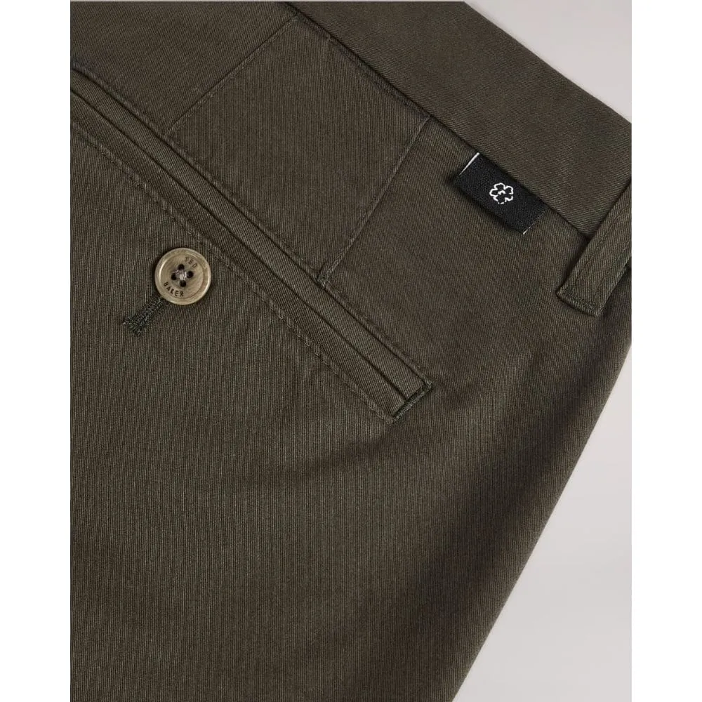 Ted Baker Genay Slim Chinos in Khaki