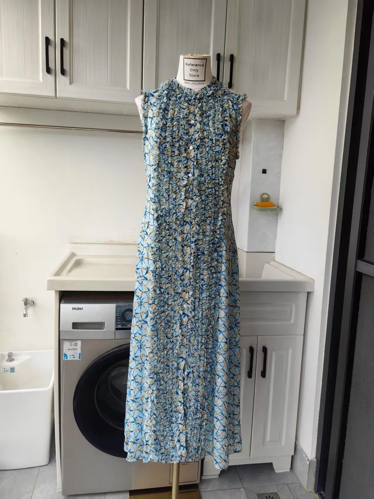 UJ Claudine Silk Midi Dress
