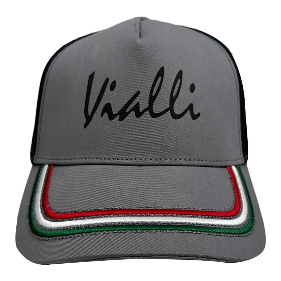 Vialli Eliana Grey Cap