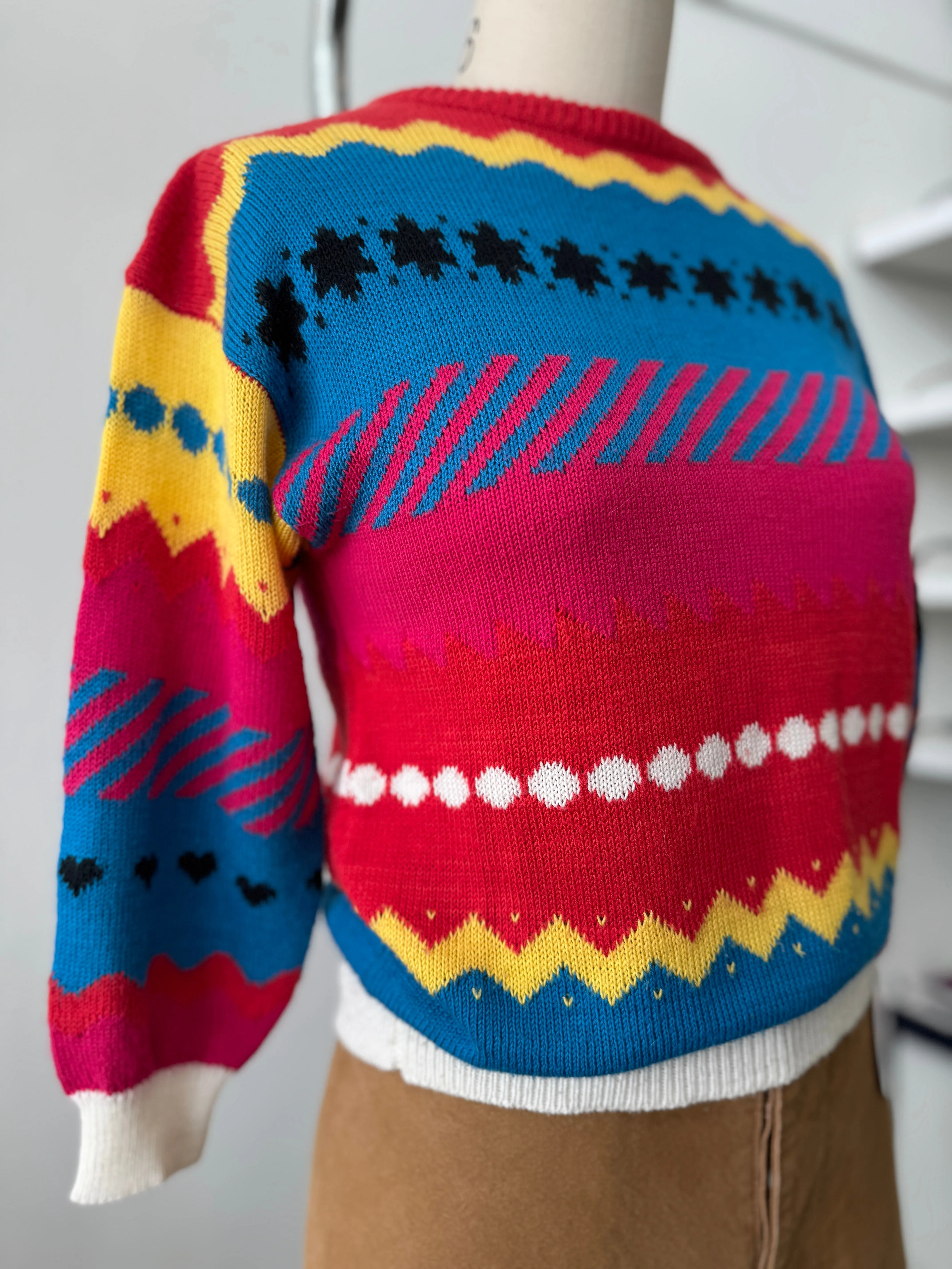 Vintage knit sweater