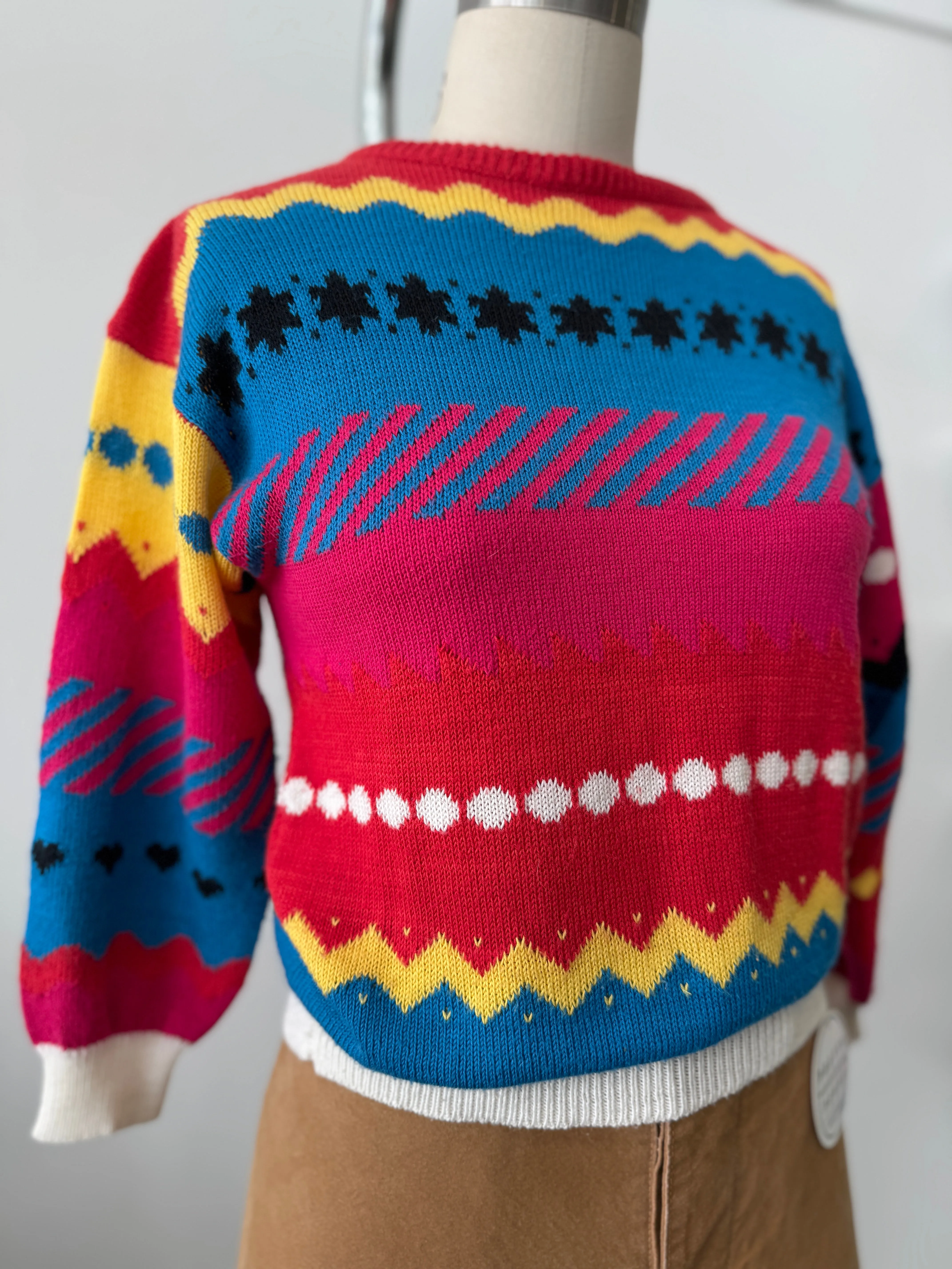 Vintage knit sweater