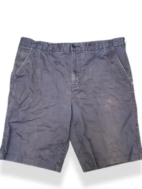 Vintage navy blue mens chinos short