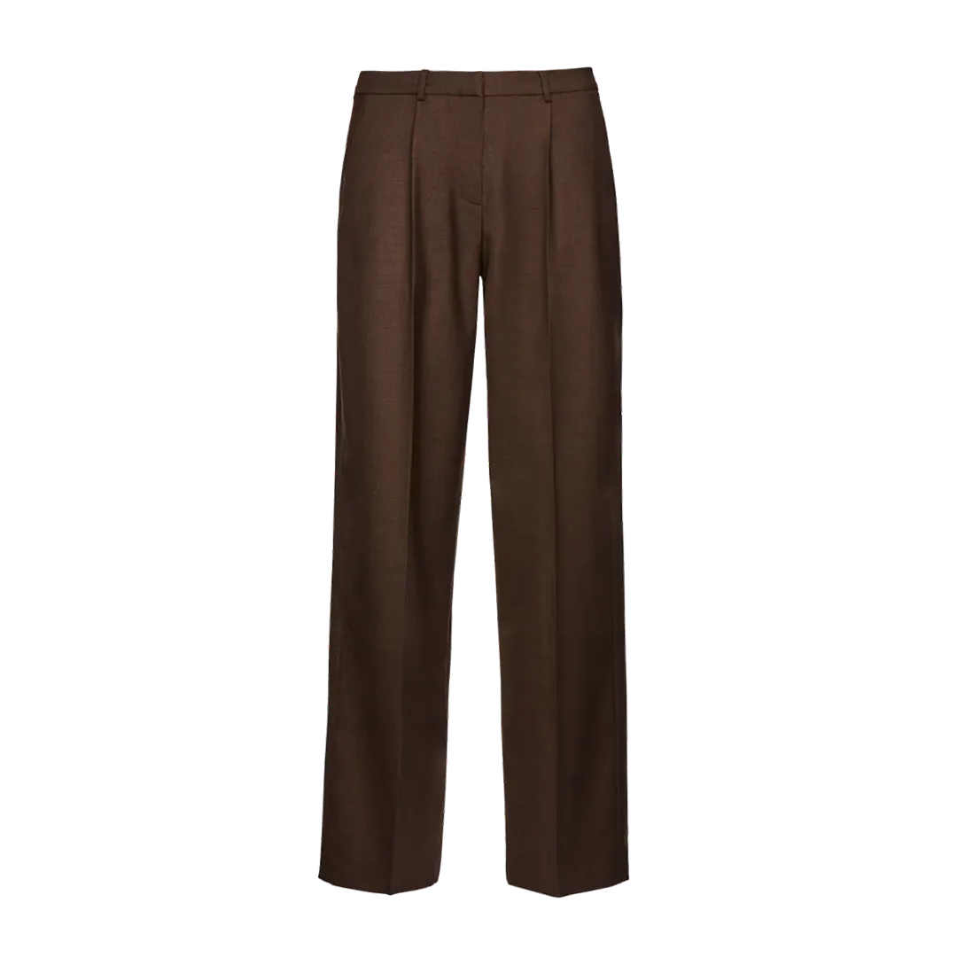 Wide-Leg Tailored Pants