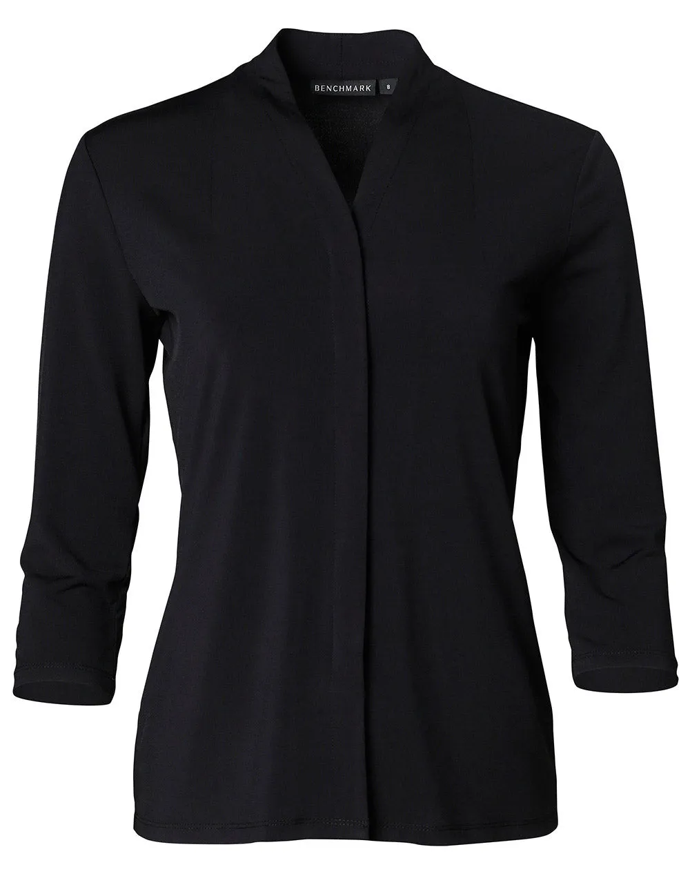 Winning Spirit Ladies 3/4 Sleeve Stretch Knit Top Isabel (M8830)