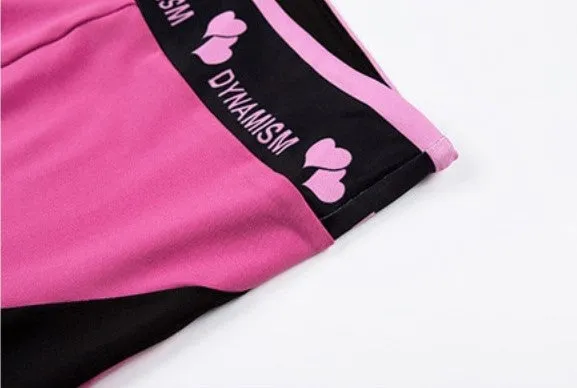 Women's Summer High Waist Patchwork Fitness Leggings