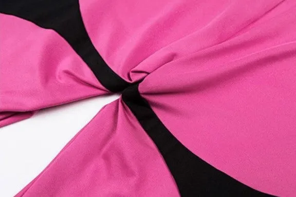 Women's Summer High Waist Patchwork Fitness Leggings