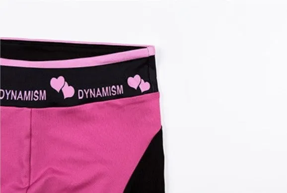 Women's Summer High Waist Patchwork Fitness Leggings