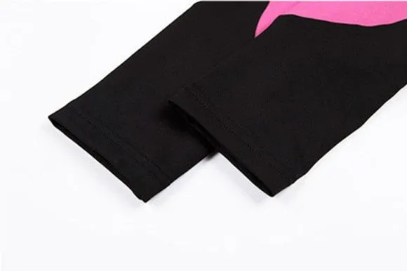 Women's Summer High Waist Patchwork Fitness Leggings